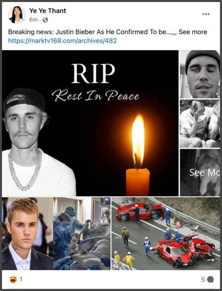 News Justin Bieber Found Dead at Concert YouTube