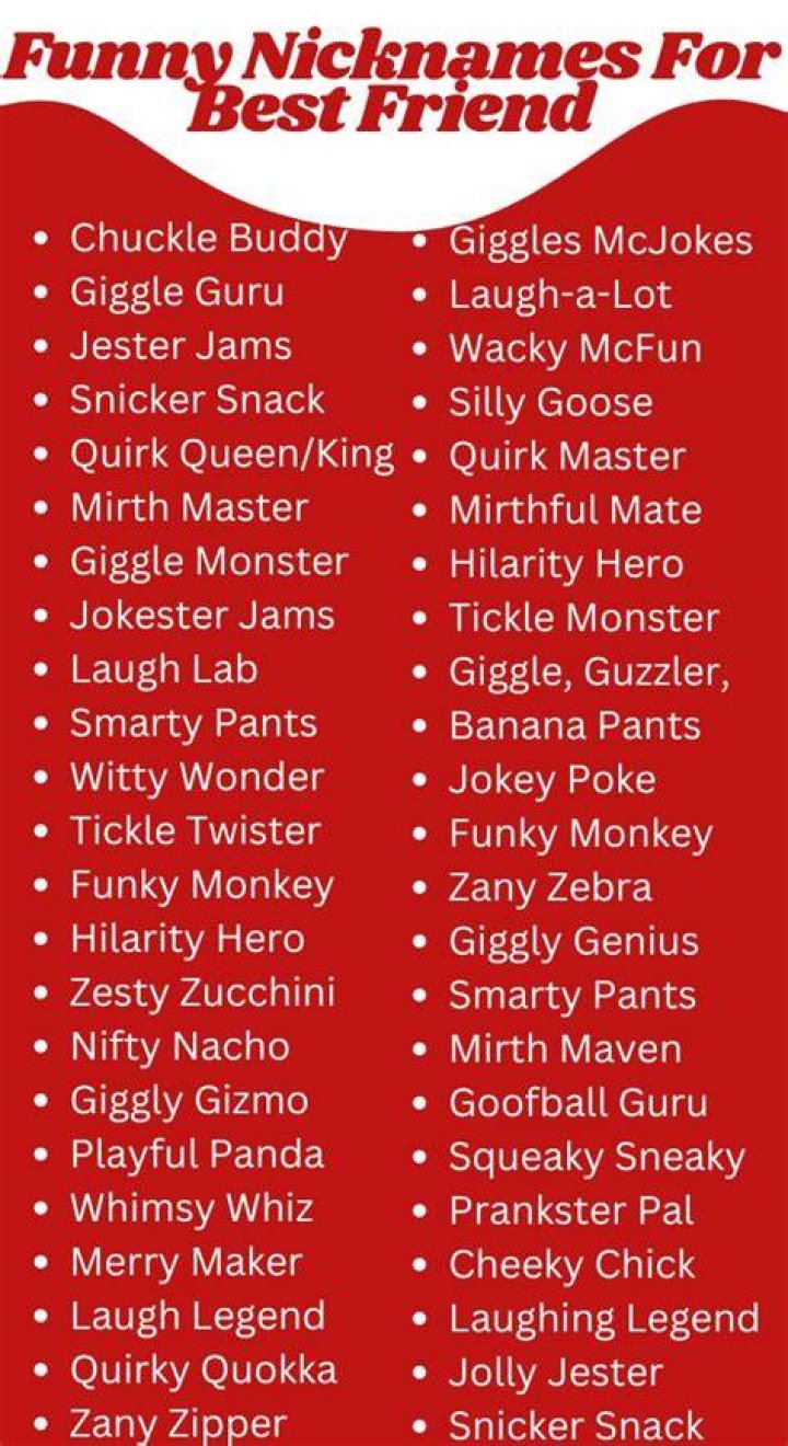 Nicknames Funny nicknames for friends, Cute names for boyfriend
