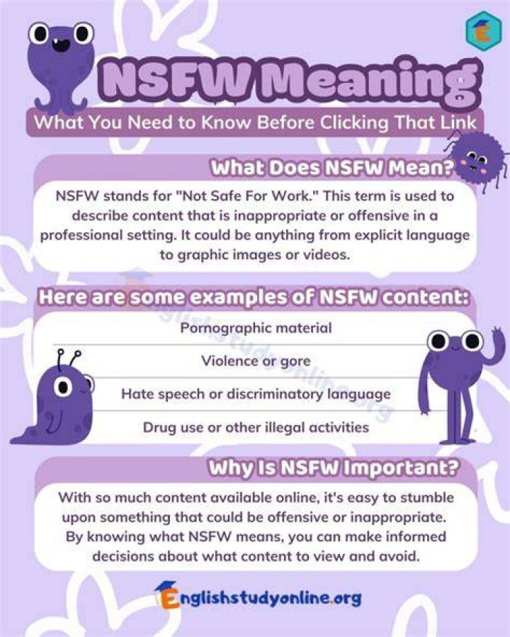 NSFW Meaning What Does It Stand For and Why You Should Care? Love