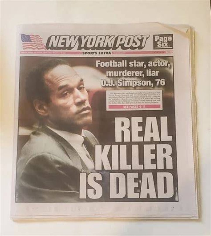 O.j. Simpson New York Post