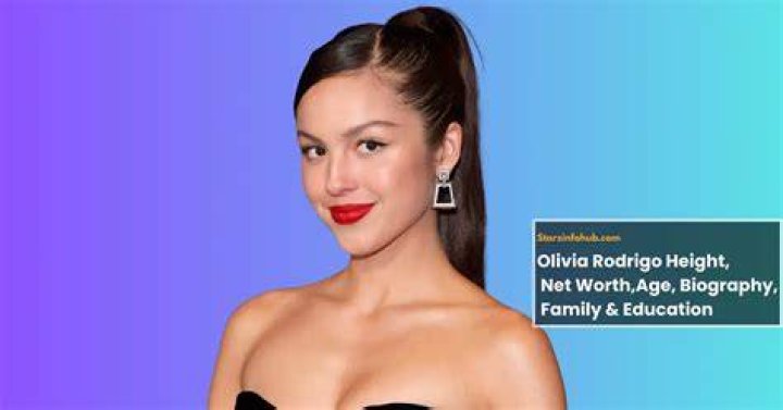 Olivia Rodrigo Biography Age Height Boyfriend Net Worth Wealthy Spy