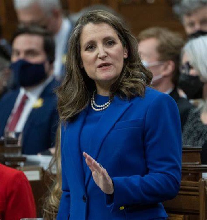 Opinion In 2022&prime;s budget, Chrystia Freeland must tell Liberals they