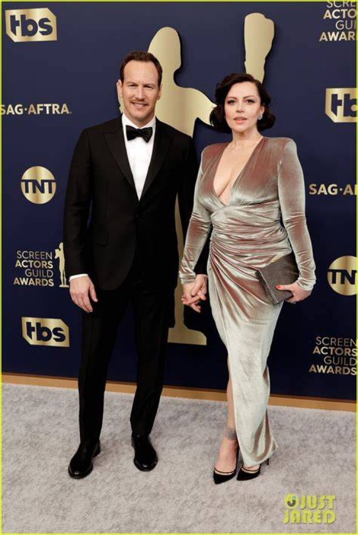 Patrick Wilson Supports Wife Dagmara Dominczyk at SAG Awards 2022