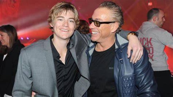 Photo Nicolas van Varenberg, le fils de JeanClaude Van Damme, lors