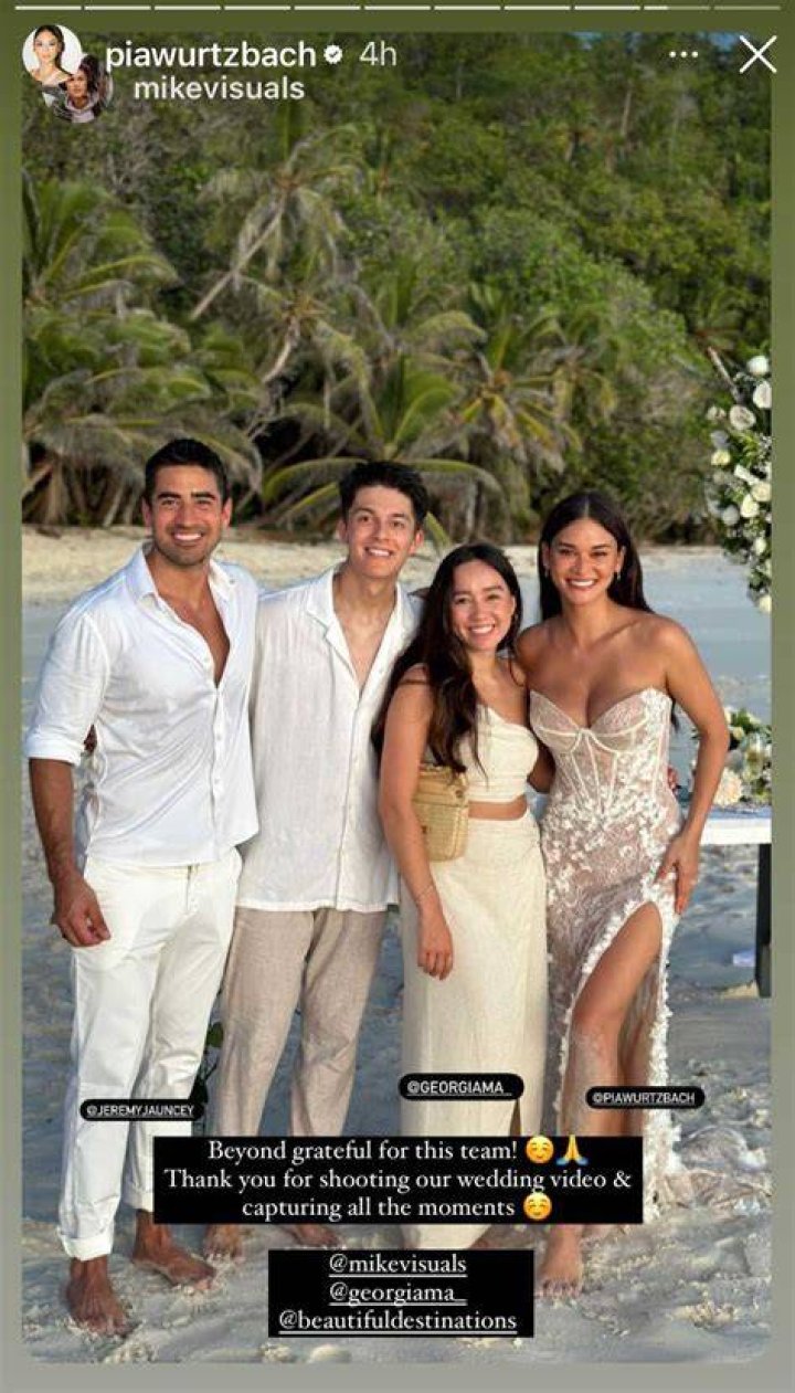 Pia Wurtzbach bonds with Jeremy Jauncey&rsquo;s family in UK