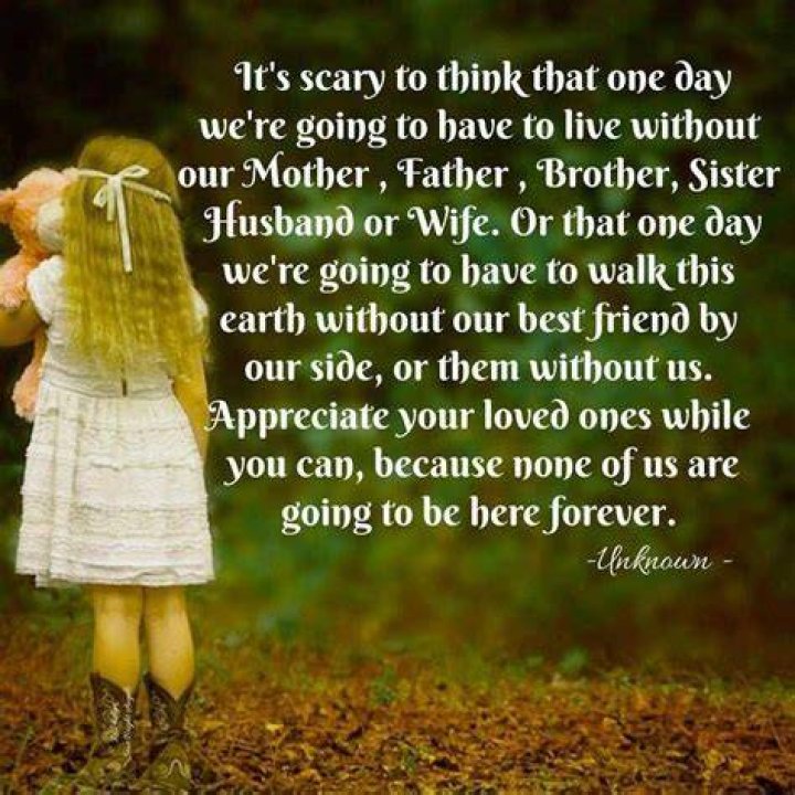 Quotes about Appreciating loved ones (39 quotes)