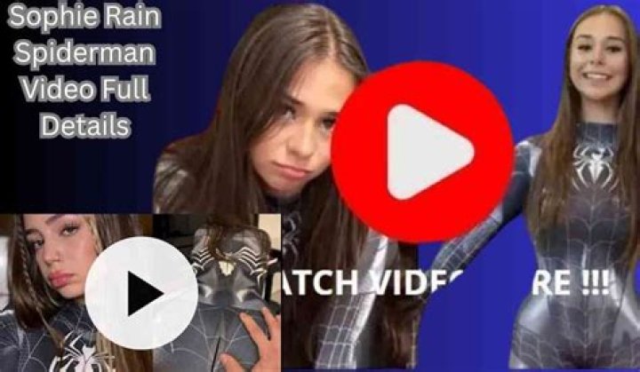 √(VIRAL Video) Sophie Rain Spiderman Leaked Video Online