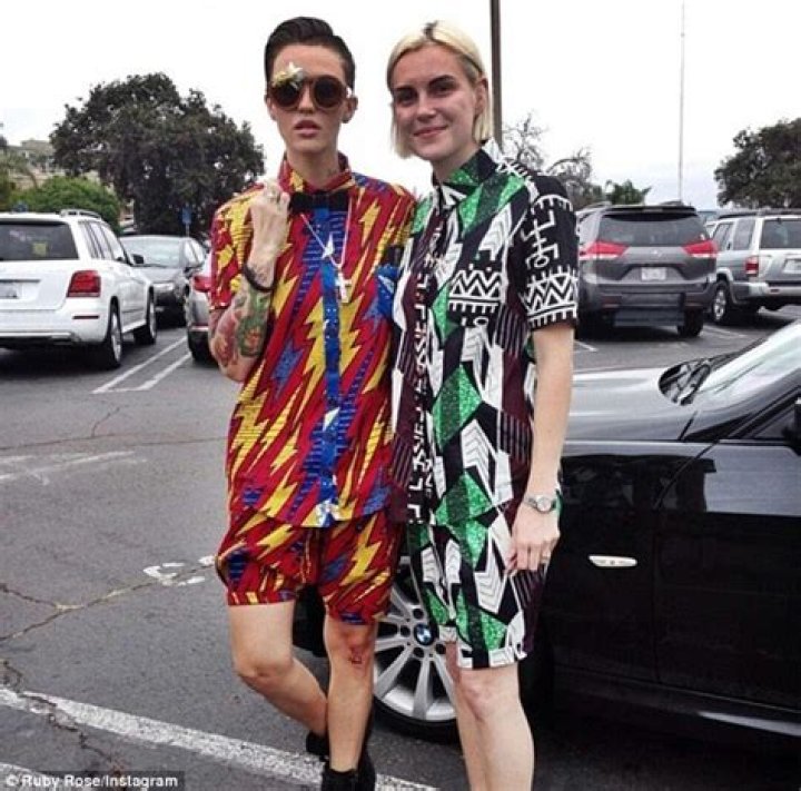 Ruby Rose continues her kissathon with fiance Phoebe Dahl Daily Mail