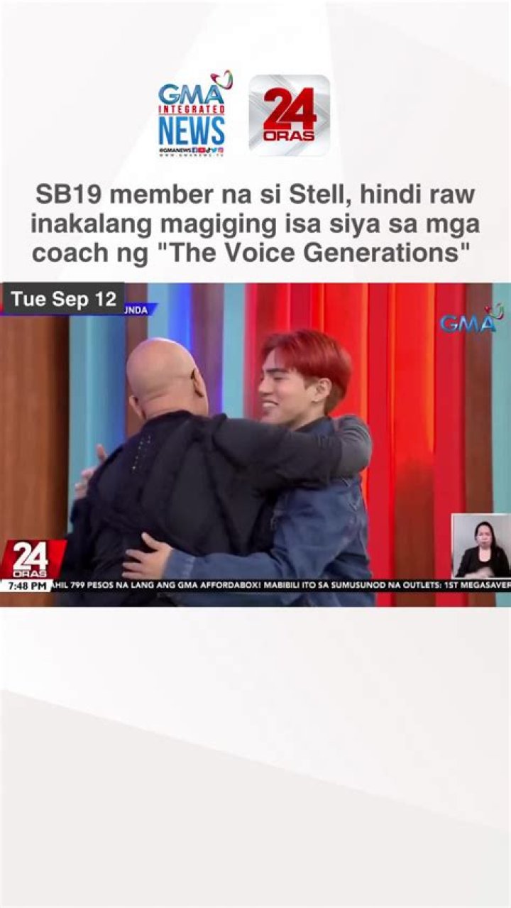 SB19 Stell shares journey as voice coach on GMA's 'The Voice Generations'