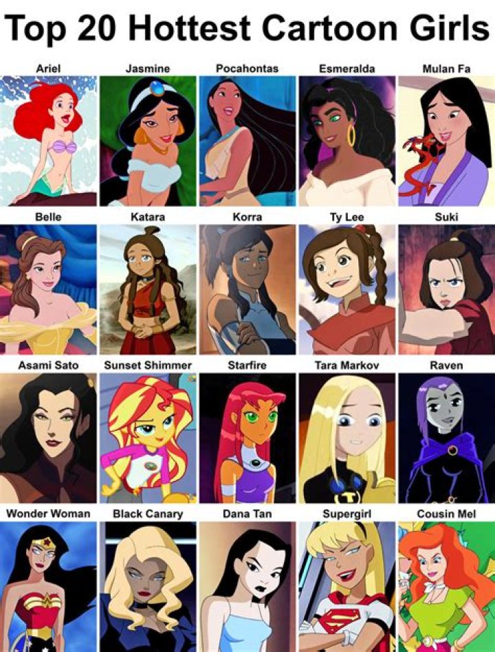 SEXY CARTOON CHARACTERS! YouTube