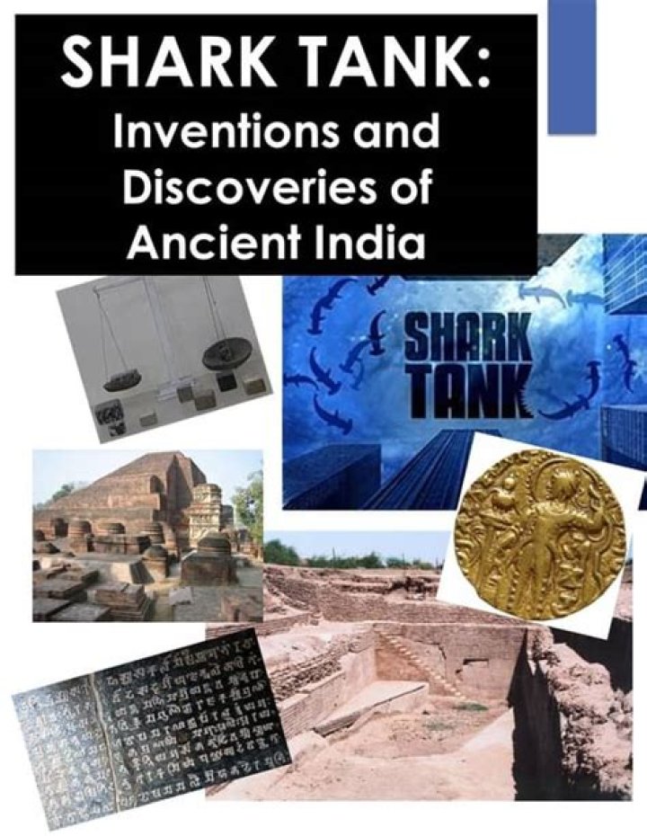 Shark Tank Ancient India Legacy Discoveries and Inventions PBL