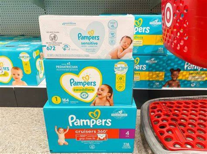 shop with coupon Target Pampers Diapers Bonus or Super Packs 50128