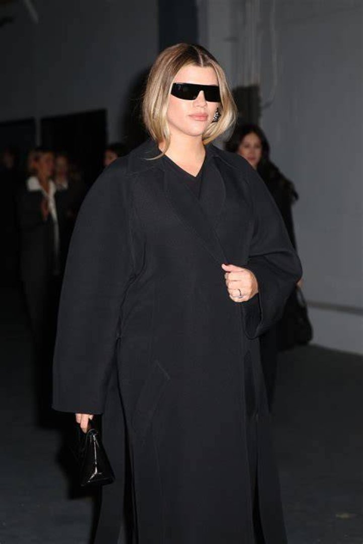 Sofia Richie Wearing a Khaite Dress During Her Wedding Weekend Sofia
