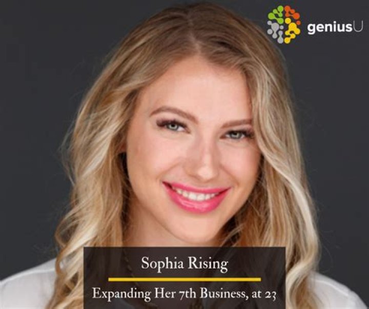 Sophia Rising is Expanding Her 7th Business, at 23 Disrupt