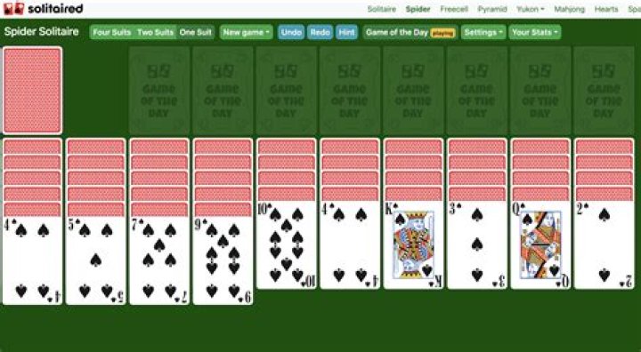 Spider Solitaire • Play Free Spider Solitaire Online Unlimited