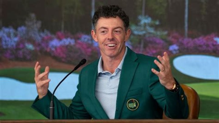 Sport Rory McIlroy and CBS sports journalist Amanda Balionis spark