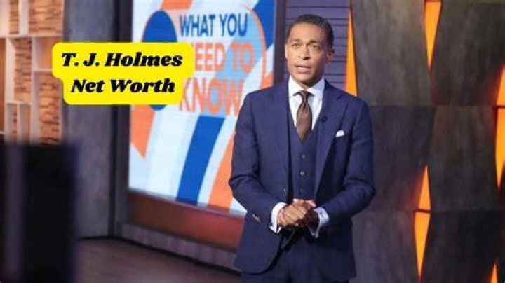 T. J. Holmes Net Worth Bioagewho.co