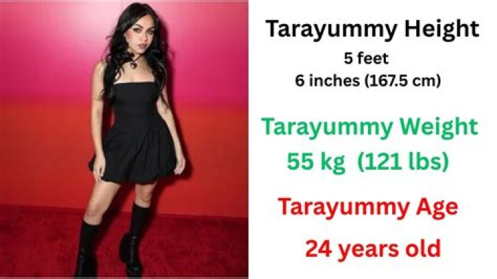 Tarayummy Height How Tall is the TikTok star? Venture jolt