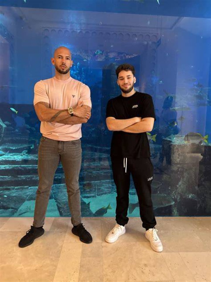 Tate W The Yeezys. Him and Adin linked up, Ye x Tate x Adin otw 👀 r