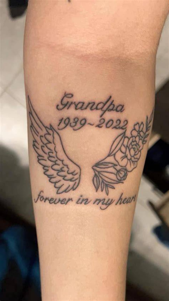 Tattoo for my grandma tattoo meaningfultattoos Best tattoos for