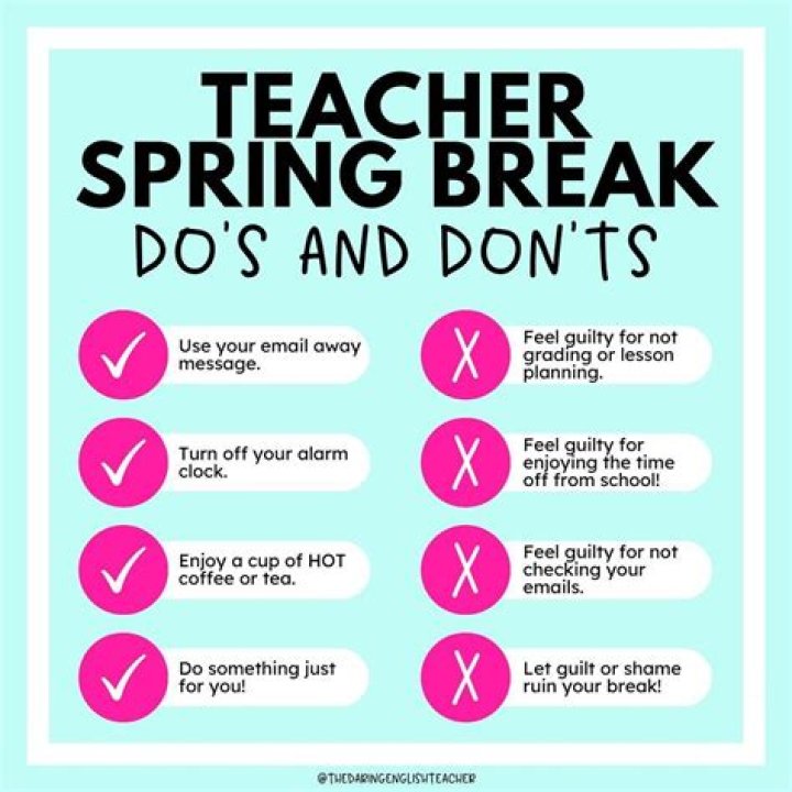 Teacher Spring Break YouTube