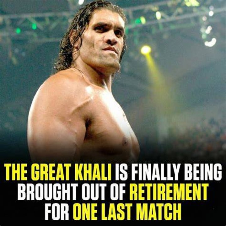 The Great Khali's Retirement And Beyond