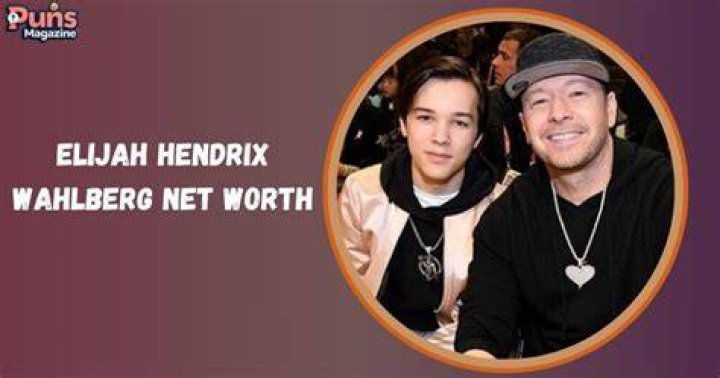 The Ultimate Guide To Elijah Hendrix Wahlberg: Biography And Facts