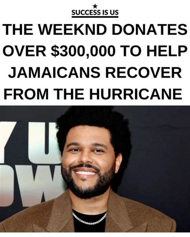 The Weeknd Donates 300,000 to Victims in Lebanon Al Bawaba