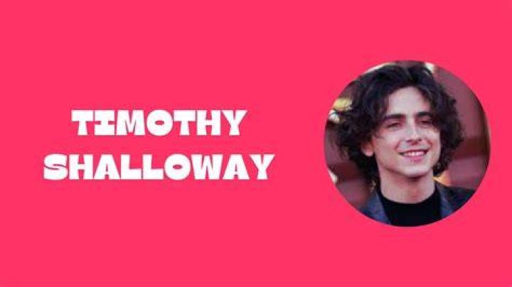 Timothy Shalloway (2024 Wiki) Bio, Age, Girlfriend, Height, Net Worth