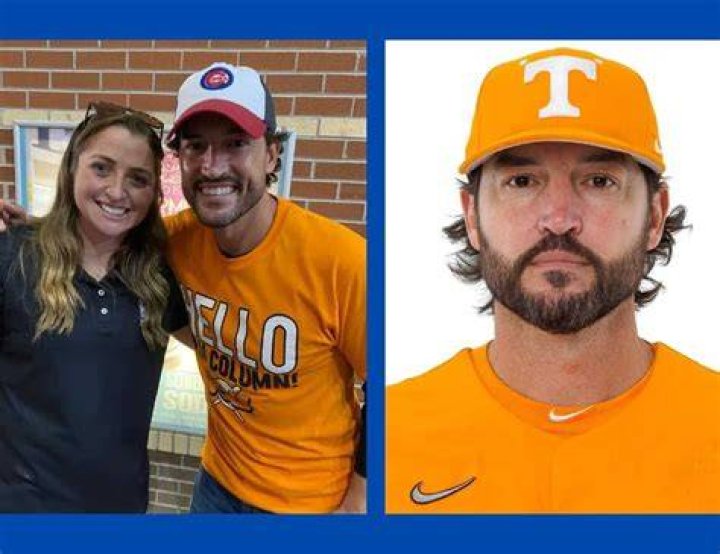 Tony Vitello Wife Tennessee Coach Married To The Game