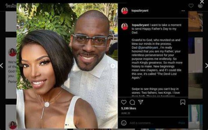 Topaz Bryant Age: 10 Facts On Jamal Harrison Bryants Daughter