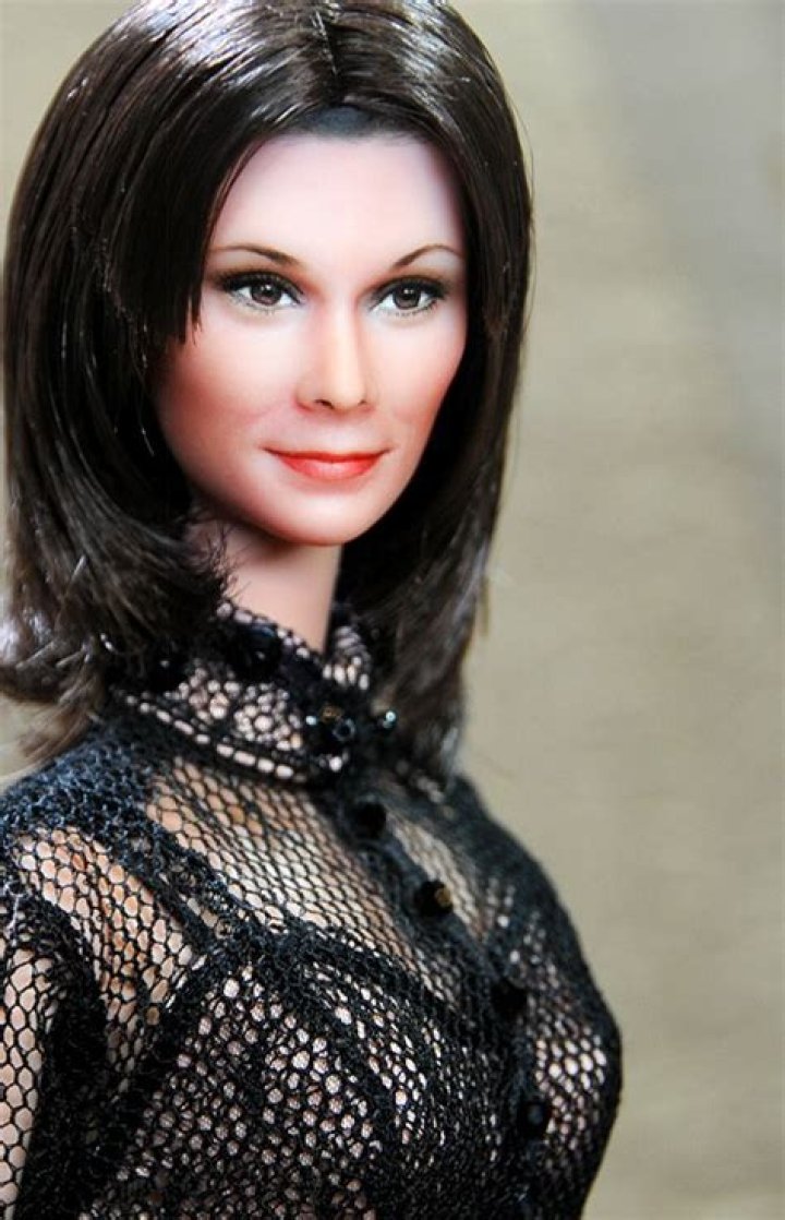 TV Star Woman Kate Jackson doll as repainted and restyled by artist