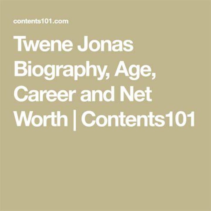 Twene Jonas Biography, Age, Career and Net Worth NaijaCampusJams