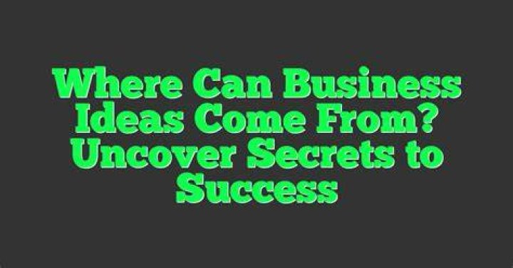 Uncover The Secrets Of Success