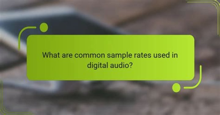 Understanding digital audio Sample rates, aliasing, bit depth and