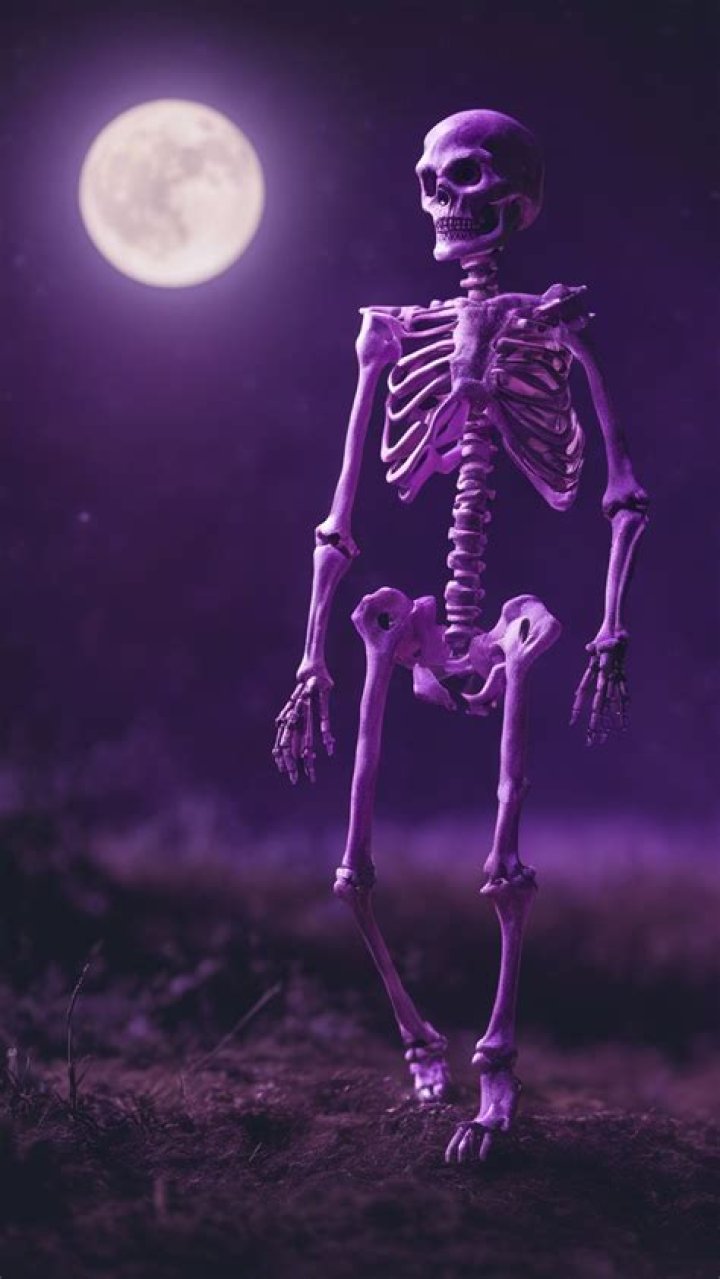 Unleash The Enchanting World Of Purple Skeleton Wallpaper: Discover Its Secrets!