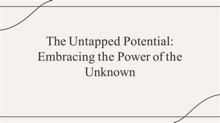 Untapped Potential? Here&rsquo;s How to Reach It