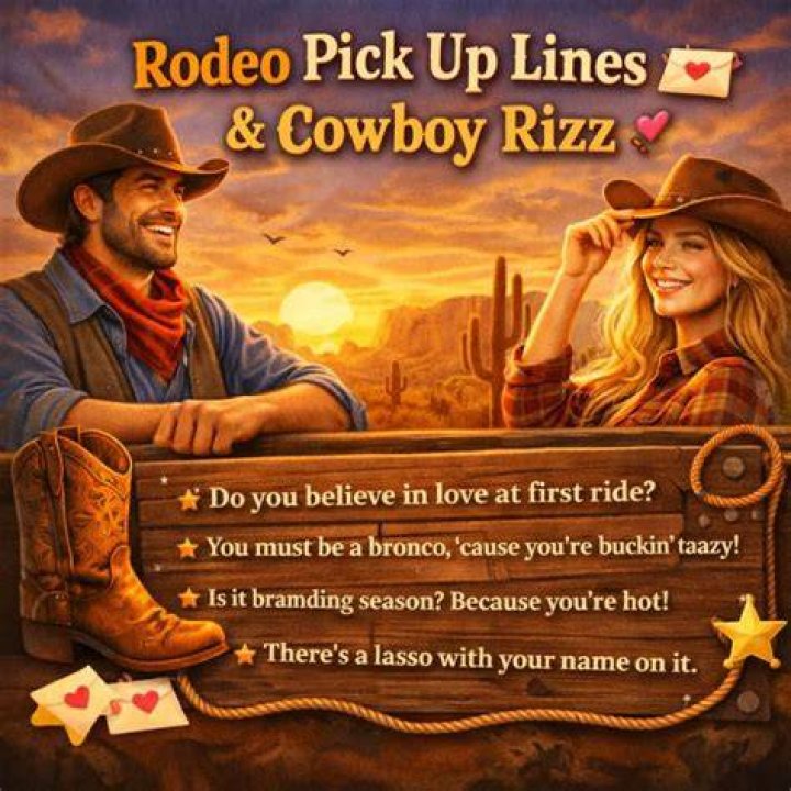 Unveil The Secrets Of Rodeo Pick Up Lines