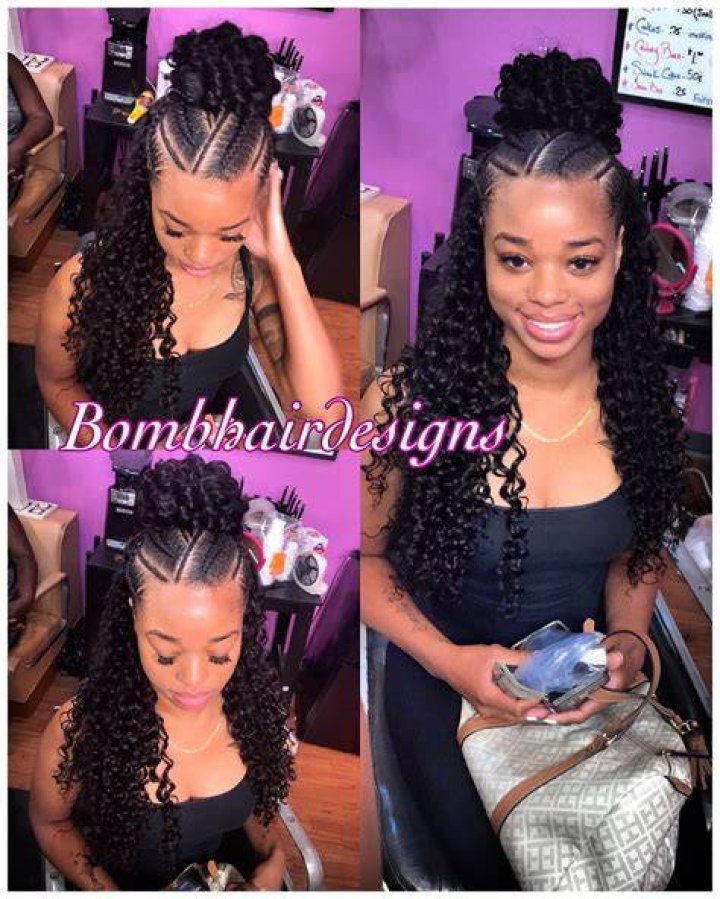 Unveiling The Allure Of Braided Half Up Half Down Black Hairstyles