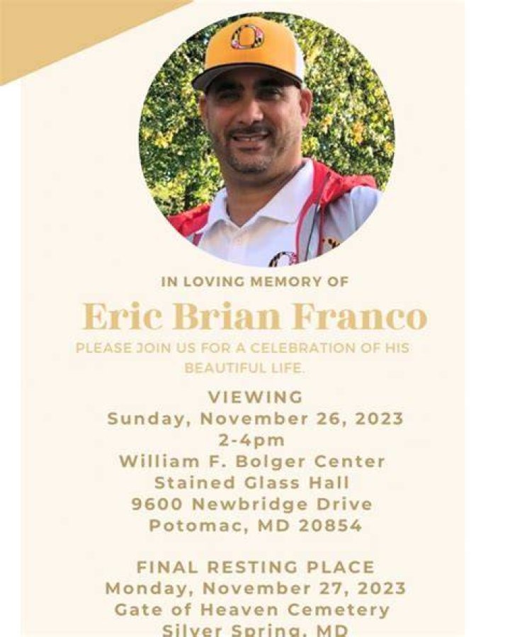 Unveiling The Impact Of "Eric Franco Death In Memory Of Eric"