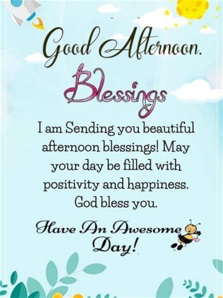 Unveiling The Power Of Blessed Afternoon Blessings: Discoveries And Insights