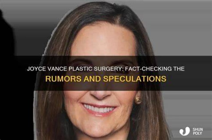 Unveiling The Secrets Of Joyce Vance Plastic Surgery: Discoveries And Insights