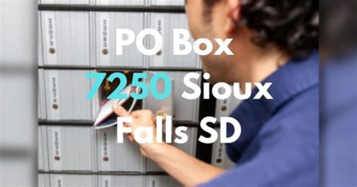 Unveiling The Secrets Of "Mail From P.O. Box 7250 Sioux Falls, SD 57117"