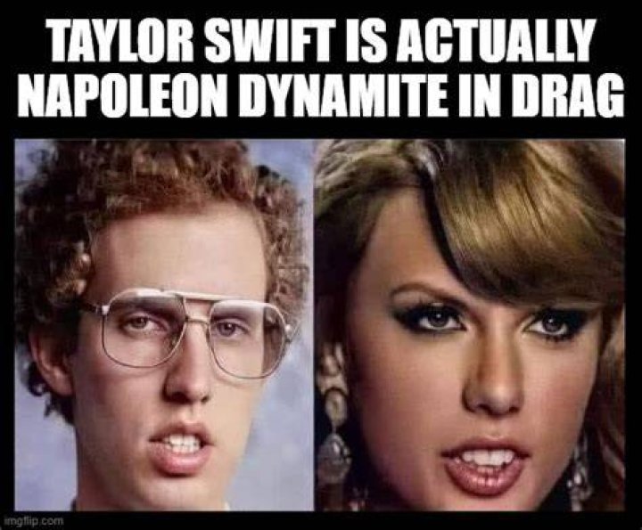 Unveiling The Secrets Of The "Napoleon Dynamite Taylor Swift Side By Side" Meme