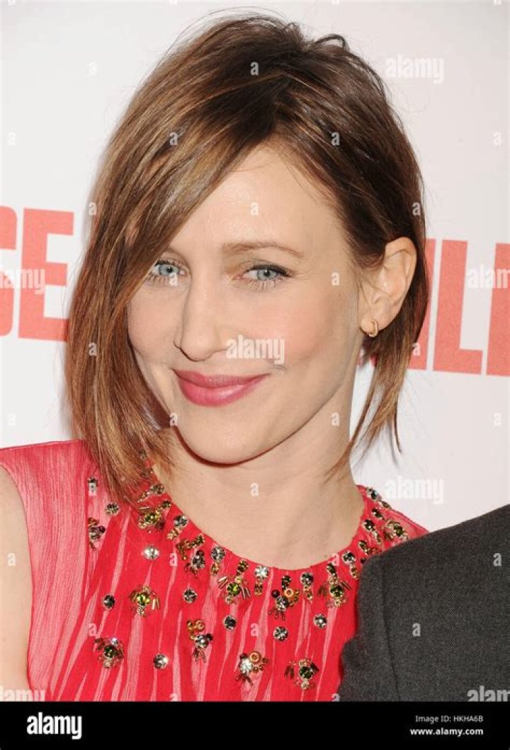 US actress Vera Farmiga and her husband Renn Hawkey arrive on the red