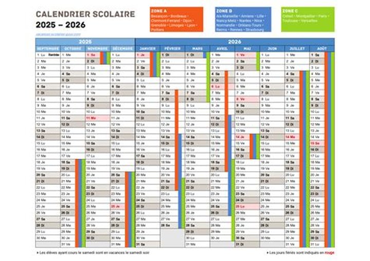 Vacances scolaires pour Attal, le passage de trois &agrave; deux zones n'est