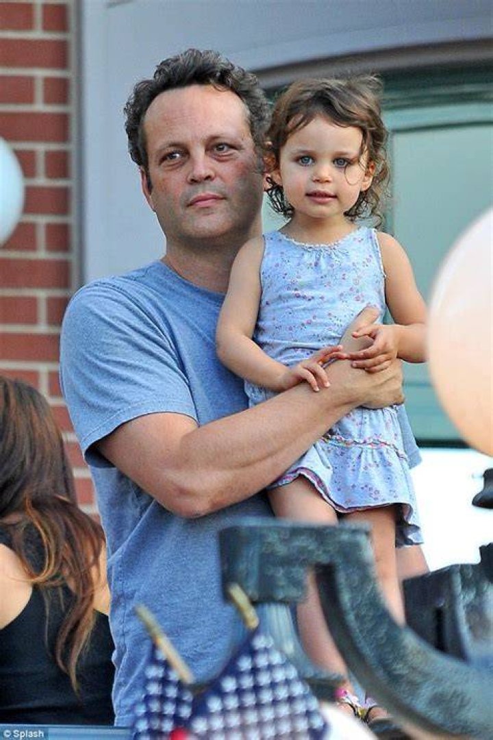 Vince Vaughn displays bags under his eyes at Disneyland with daughter