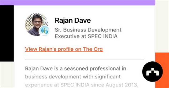Viral Dave Sr. Business Development Executive TOPS Technologies XING