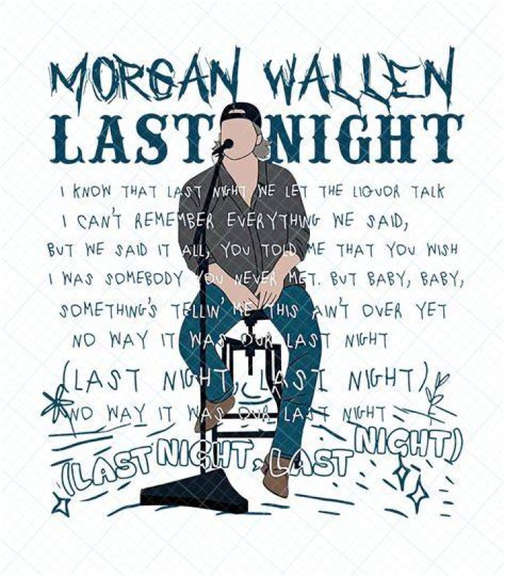 Wallen Last Night Songtext