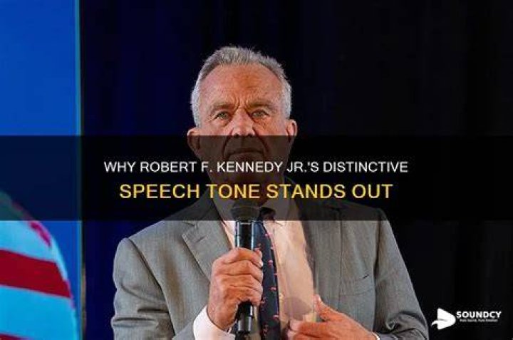 What's The Reason Behind Robert Kennedy's Distinctive Voice?